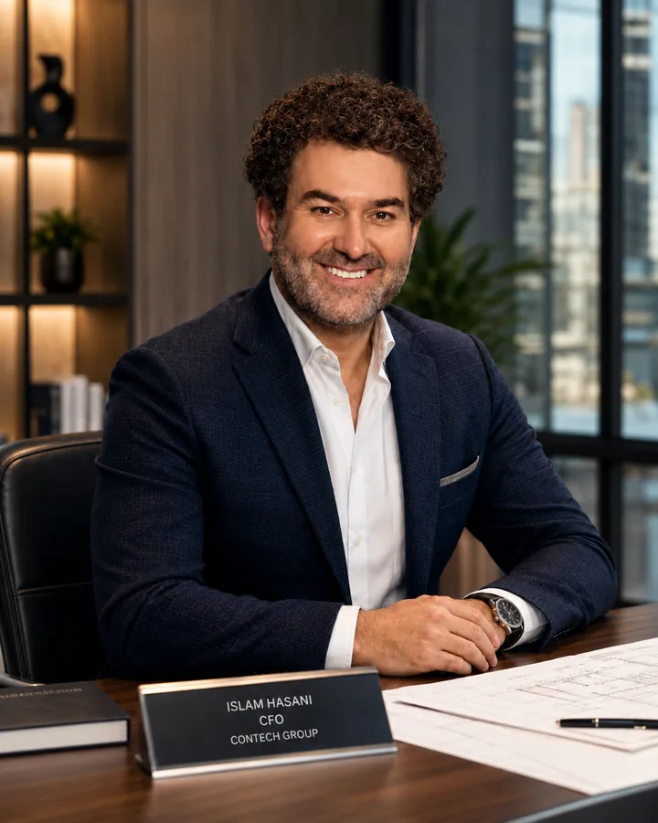 Islam Hasani — Chief Financial Officer, CONTECH Group